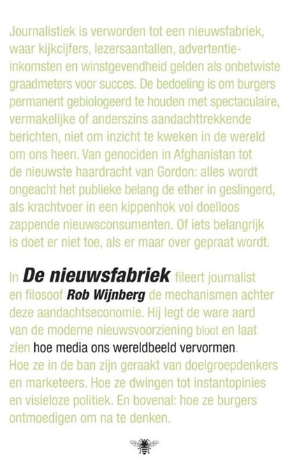 De nieuwsfabriek, Rob Wijnberg - Ebook - 9789023477686