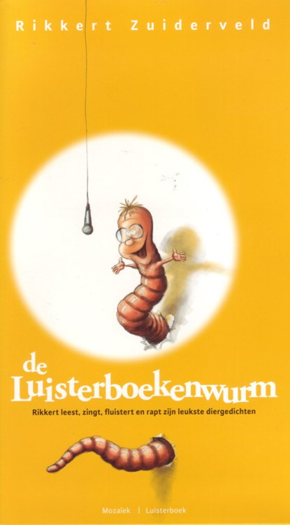 De Luisterboekenwurm, Rikkert Zuiderveld - Luisterboek MP3 - 9789023954972