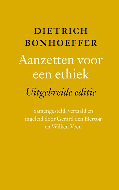 Aanzetten voor een ethiek, Dietrich Bonhoeffer - Ebook - 9789023956785