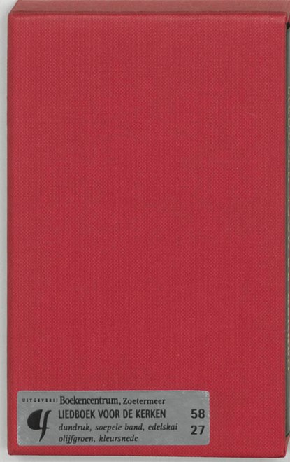 Liedboek voor de kerken, niet bekend - Gebonden - 9789023964452