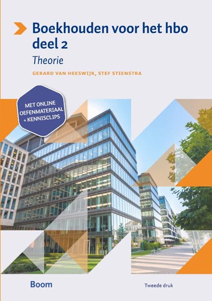 Boekhouden voor het hbo 2 Theorieboek, Gerard van Heeswijk ; Stef Stienstra - Paperback - 9789024406258