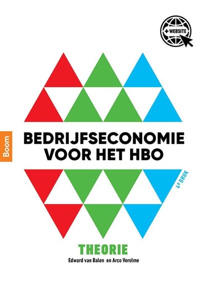 Bedrijfseconomie voor het hbo, Edward van Balen ; Arco Verolme - Paperback - 9789024408597