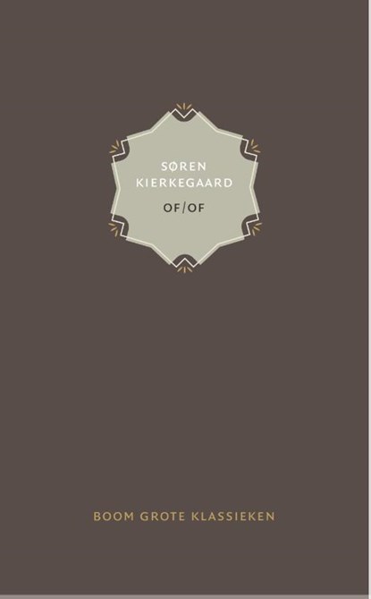 Of/of, Søren Kierkegaard - Gebonden - 9789024415854