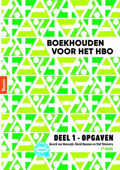 Boekhouden voor het hbo deel 1. Opgavenboek, Gerard van Heeswijk - Paperback - 9789024424818