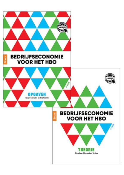 Bedrijfseconomie voor het hbo, theorie- en opgavenboek, Edward van Balen ; Arco Verolme - Paperback - 9789024427420