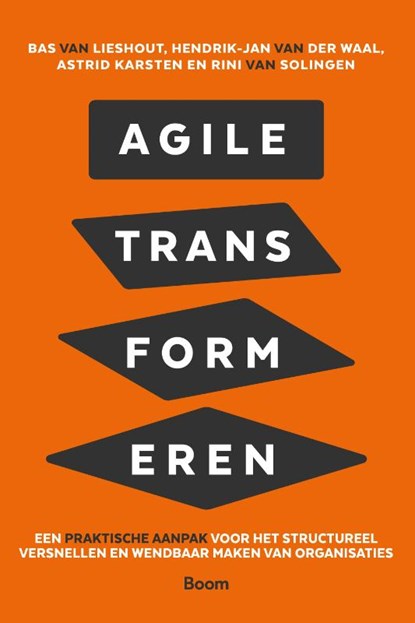 Agile transformeren, Bas van Lieshout ; Hendrik-Jan van der Waal ; Astrid Karsten ; Rini van Solingen - Gebonden - 9789024427604