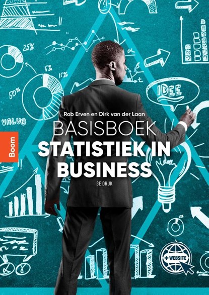 Basisboek statistiek in business, Rob Erven ; Dirk van der Laan - Paperback - 9789024437856