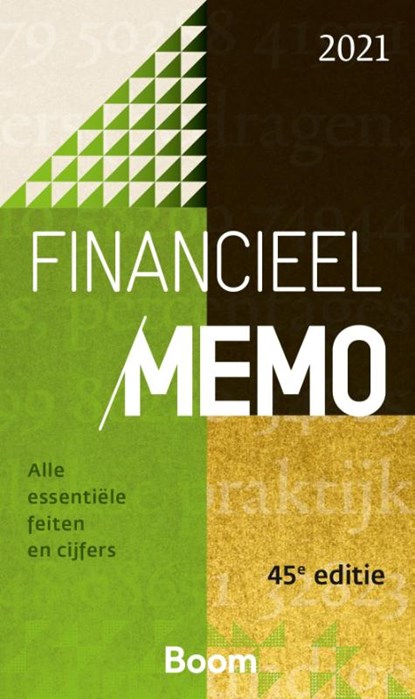 Financieel Memo 2021, T. de Bondt - Paperback - 9789024441624