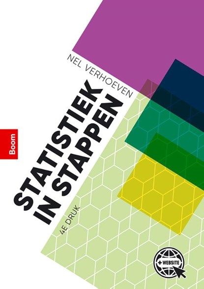 Statistiek in stappen, Nel Verhoeven - Paperback - 9789024442621