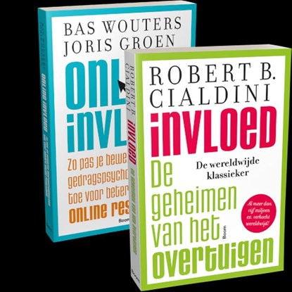 Set Invloed en Online invloed, Robert Cialdini ; Bas Wouters ; Joris Groen - Paperback - 9789024447695