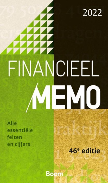 Financieel Memo 2022, T de Bondt - Paperback - 9789024447831