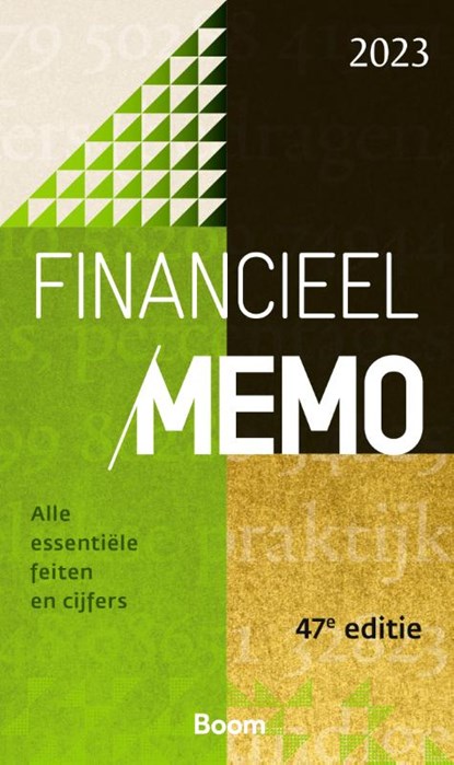 Financieel Memo 2023, T. de Bondt - Paperback - 9789024456642
