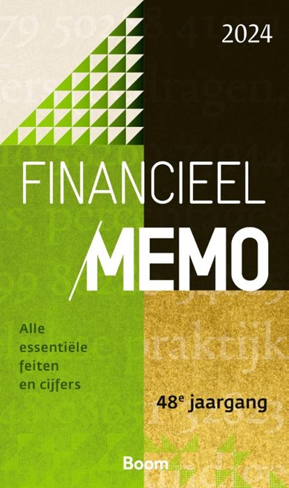 Financieel Memo 2024, T. de Bondt - Paperback - 9789024465361