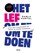 Het lef om te doen, Damla Kartal - Paperback - 9789024473441