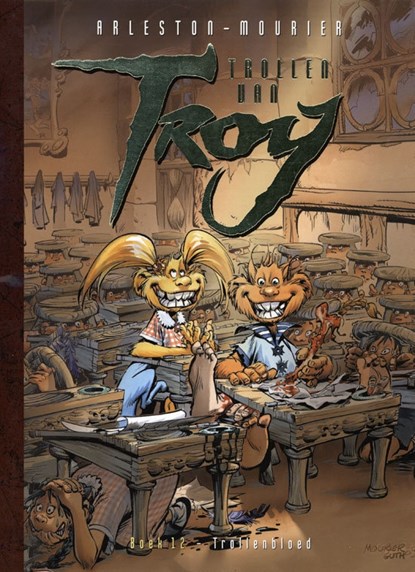 Trollen van troy Hc12. trollenbloed, jean-louis mourier - Overig Gebonden - 9789024531424