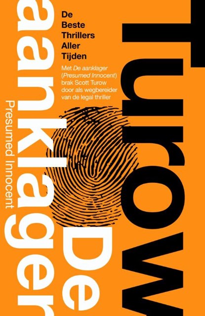 De aanklager, Scott Turow - Paperback - 9789024559121
