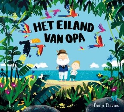 Het eiland van opa, Benji Davies - Gebonden - 9789024571567