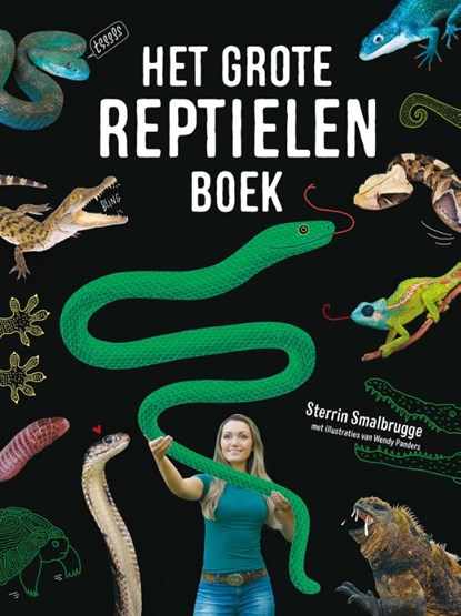 Het grote reptielenboek, Sterrin Smalbrugge - Gebonden - 9789024586110