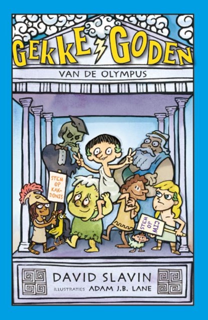 Gekke goden van de Olympus, David Slavin - Gebonden - 9789024587179