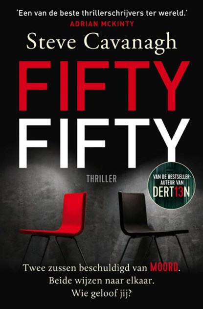 Fiftyfifty, Steve Cavanagh - Paperback - 9789024589999