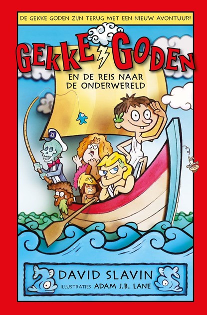 Gekke goden en de reis naar de onderwereld, David Slavin - Ebook - 9789024590896