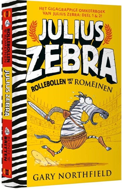 Rollebollen met de Romeinen & Bonje met de Britten, Gary Northfield - Gebonden - 9789024590902