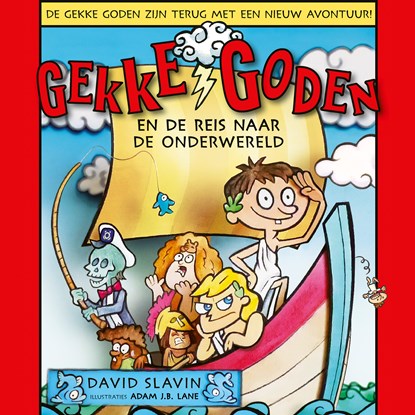 Gekke goden en de reis naar de onderwereld, David Slavin - Luisterboek MP3 - 9789024592821
