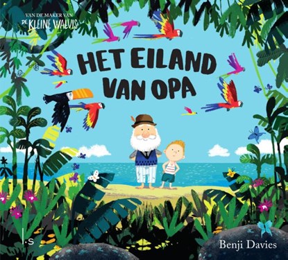 Het eiland van opa, Benji Davies - Paperback - 9789024593712