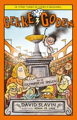 Gekke goden en de Olympische Spelen - David Slavin ; Adam J.B. Lane - 9789024594955