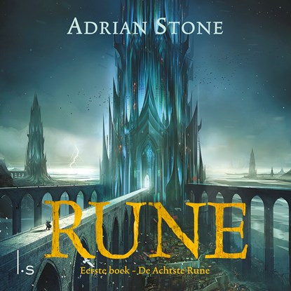 De Achtste Rune, Adrian Stone - Luisterboek MP3 - 9789024596133