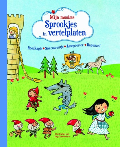 Mijn mooiste sprookjes in vertelplaten, Sandra Grimm - Gebonden - 9789025113391