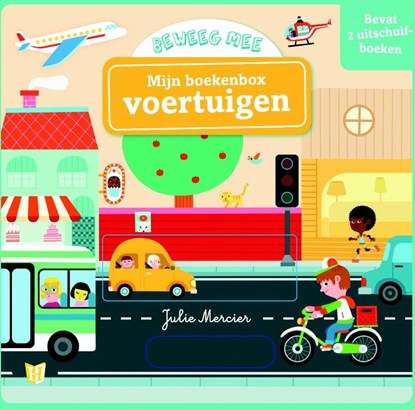 Mijn boekenbox, voertuigen, Julie Mercier - Gebonden - 9789025113438