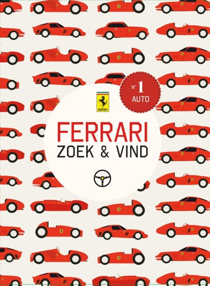 Ferrari zoek & vind,  - Gebonden - 9789025113582