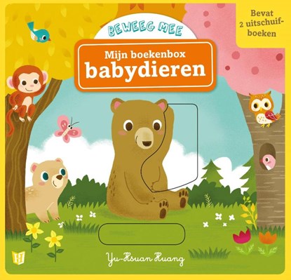 Mijn boekenbox, babydieren, Yu-Hsuan Huang - Gebonden - 9789025113629
