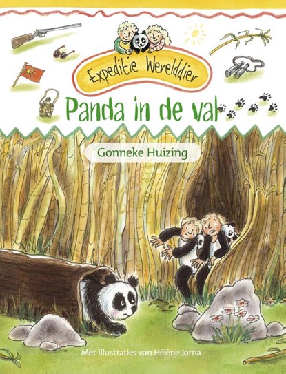 Panda in de val, Gonneke Huizing - Gebonden - 9789025113841