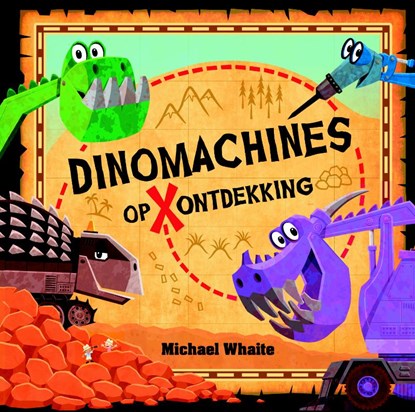 Dinomachines op ontdekking, Michael Whaite - Gebonden - 9789025113957