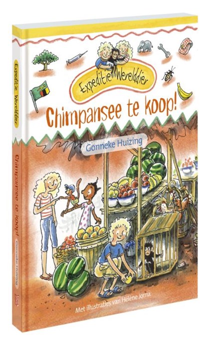 Chimpansee te koop, Gonneke Huizing - Gebonden - 9789025114008