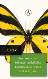 Symposium feest, sokrates verdediging, Kriton Sokrates in de dodencel, sterfscene uit Faidon - Plato - 9789025300555