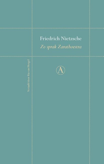Zo sprak Zarathoestra, Friedrich Nietzsche - Ebook - 9789025302320