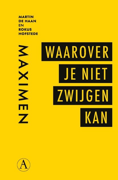 Waarover je niet zwijgen kan, Martin de Haan ; Rokus Hofstede - Gebonden - 9789025316792