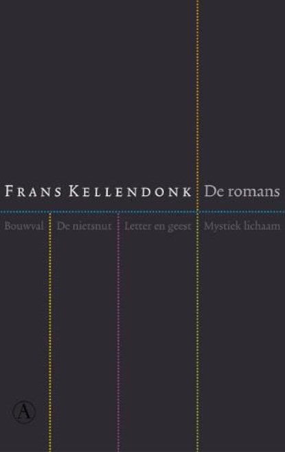De romans, KELLENDONK, Frans - Gebonden - 9789025327606