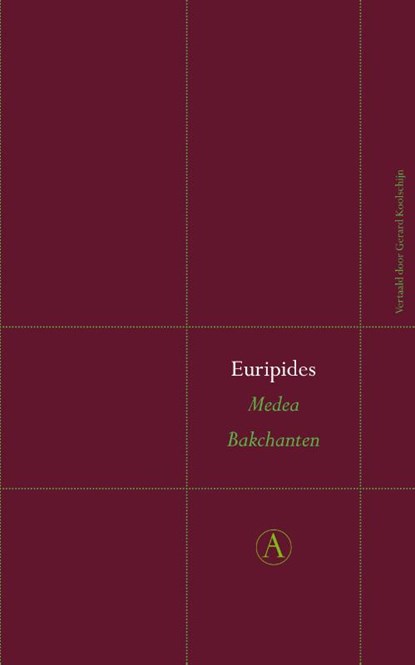 Medea / Bakchanten, Euripides - Gebonden - 9789025367282