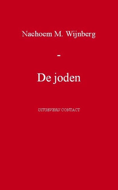 De joden, Nachoem M. Wijnberg - Ebook - 9789025430597