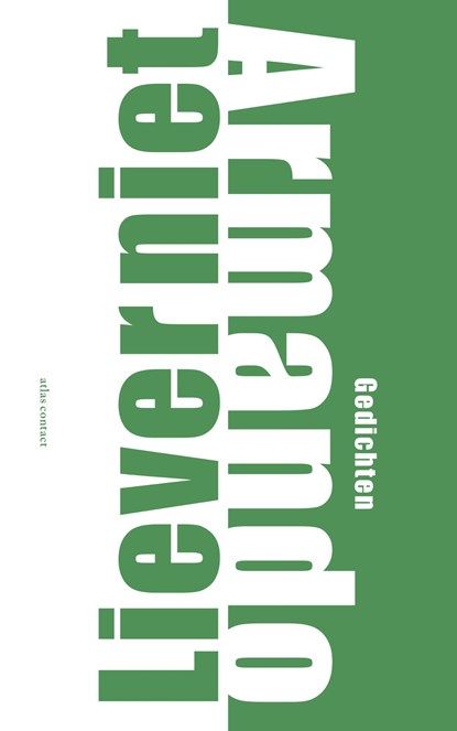 Liever niet, Armando - Paperback - 9789025454500