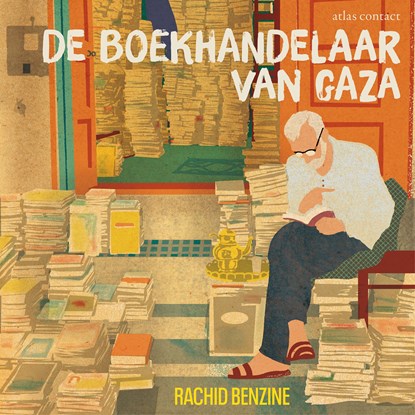 De boekhandelaar van Gaza, Rachid Benzine - Luisterboek MP3 - 9789025478919
