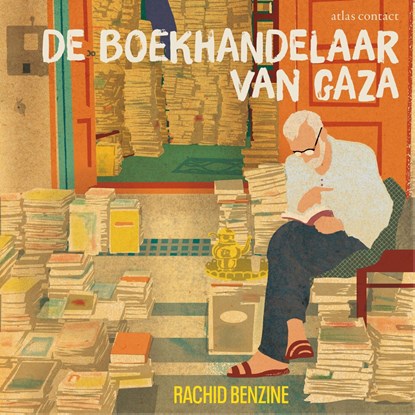 De boekhandelaar van Gaza, Rachid Benzine - Luisterboek MP3 - 9789025478919