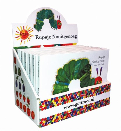 Rupsje Nooitgenoeg mini display (12 exx.), CARLE, E. - Gebonden - 9789025750299