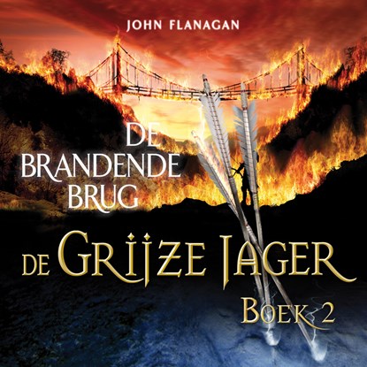 De brandende brug, John Flanagan - Luisterboek MP3 - 9789025750350