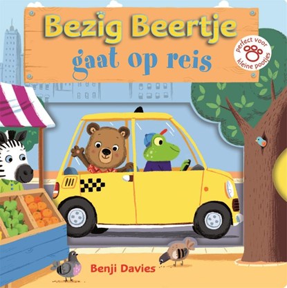 Bezig Beertje gaat op reis, Benji Davies - Gebonden - 9789025750886