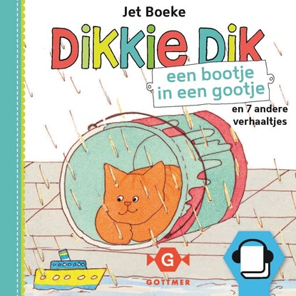 Een bootje in de goot, Jet Boeke - Luisterboek MP3 - 9789025761981